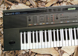 ROLAND: E-20 (linke Seite)