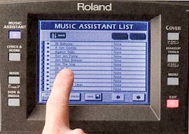 ROLAND: E-50: Display
