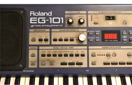 ROLAND: EG-101: Bedienfeld