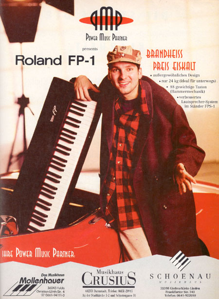 Roland FP-1 - Brandheiss, Preis eiskalt