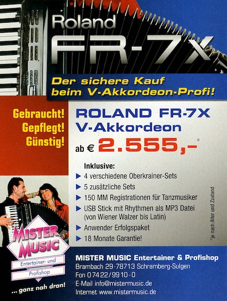 Der sichere Kauf beim V-Akkordeon-Profi!