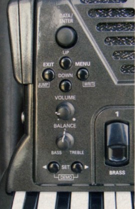 ROLAND: FR-7: Bedienelemente