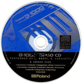G-1000 Demo-CD
