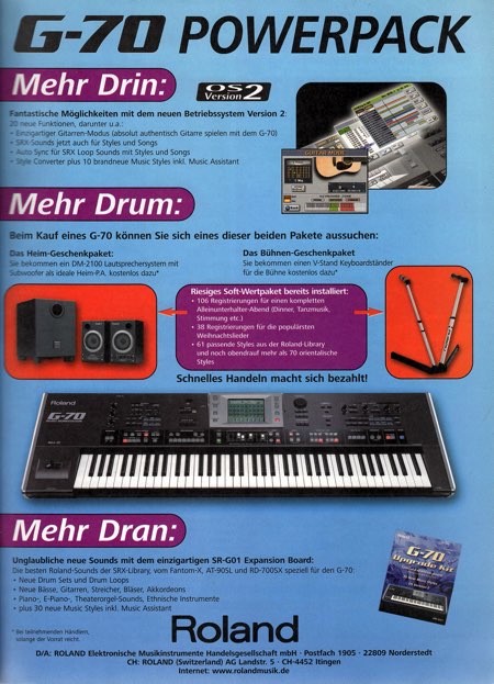 G-70 POWERPACK - Mehr Drin: Mehr Drum: Mehr Dran: