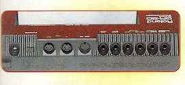ROLAND: GR-30: Rückansicht