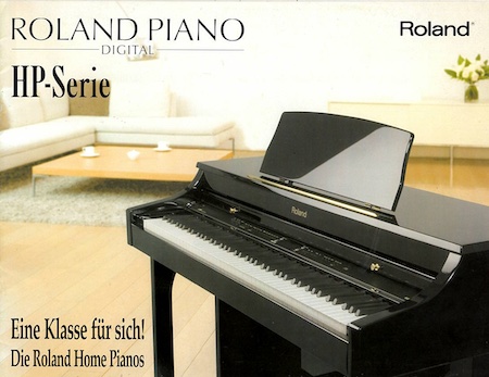 Roland Piano Digital - HP-Serie - Eine Klasse für sich! Die Roland Home Pianos
