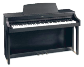ROLAND: HP-207e: Rosenholz