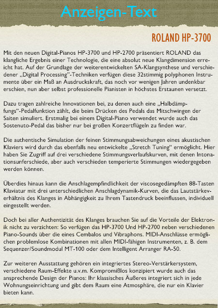 Anzeigentext: Gelungenes Flügelspiel Anzeigentext: Gelungenes Flügelspiel