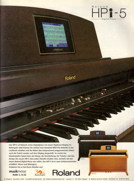 Roland HPi-5 Digital Piano Roland HPi-5 Digital Piano