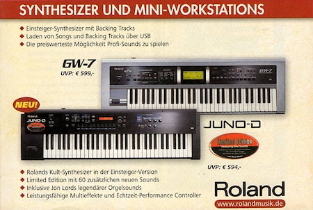 Synthesizer und Mini-Workstations