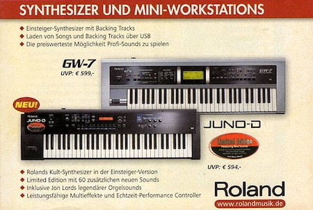 Synthesizer und Mini-Workstations Synthesizer und Mini-Workstations