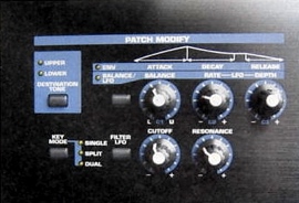 ROLAND: Juno-D: Patch-Modify