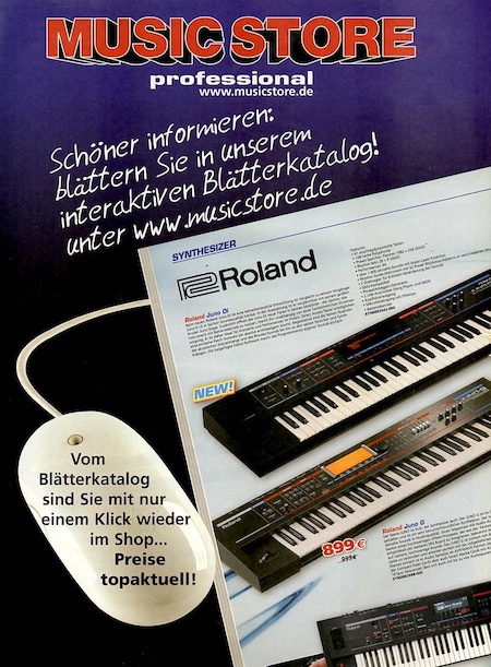 Roland Juno Di, Roland Juno G Roland Juno Di, Roland Juno G
