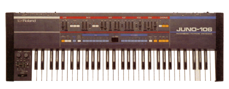 ROLAND: Juno-106: Analog-Synthesizer