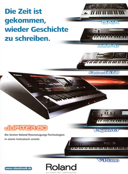 Die Zeit ist gekommen, wieder Geschichte zu schreiben.
