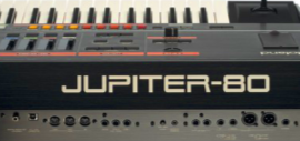 ROLAND: Jupiter-80: Rückansicht