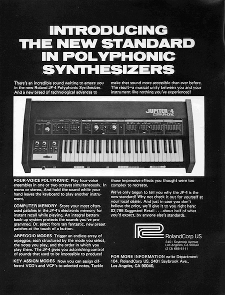 Introducing The New Standard In Polyphonic Synthesizers
