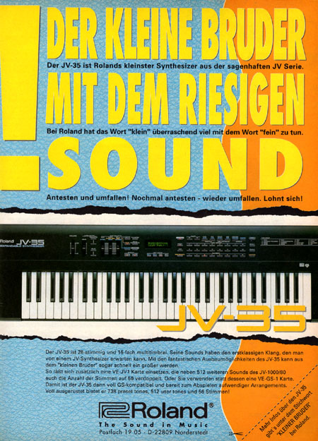 Der kleine Bruder mit dem riesigen Sound Der kleine Bruder mit dem riesigen Sound