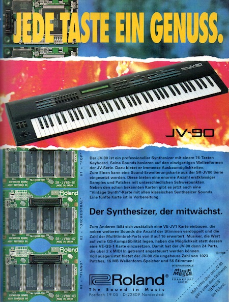 Jede Taste ein Genuss. Der Synthesizer der mitwächst.