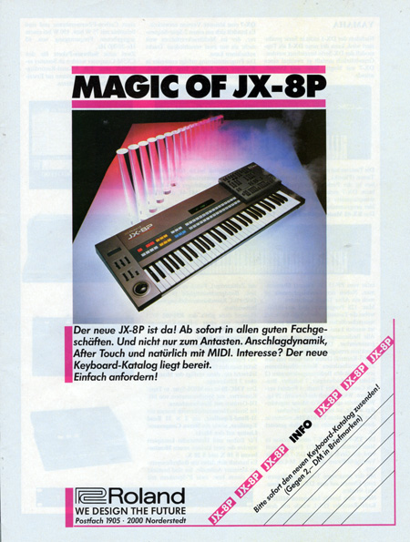 Magic of JX-8P
