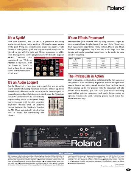 It’s a Synth! It’s an Effects Processor! It’s an Audio Looper! It’s a Synth! It’s an Effects Processor! It’s an Audio Looper!