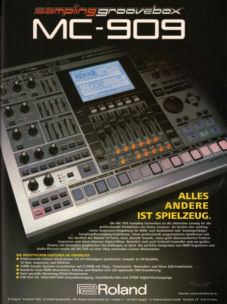 MC-909 - Alles Andere Ist Spielzeug.