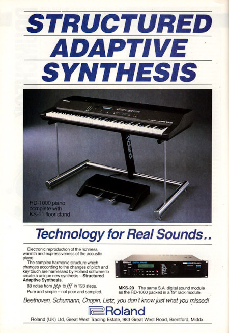 Structured Adaptive Synthesis - Technology for Real Sounds..