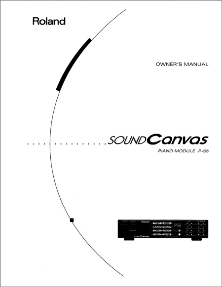 Owner's Manual Owner's Manual