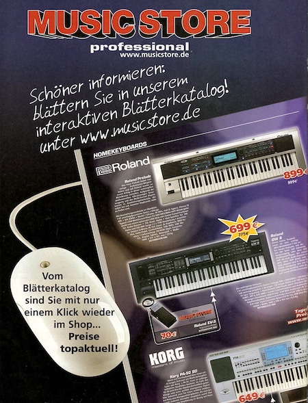 Homekeyboards - Roland Prelude