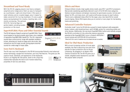 Grand Piano Sound and Touch in a Compact Instrument