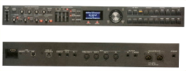 ROLAND: RD-700GX: Bedienfeld/Rückansicht