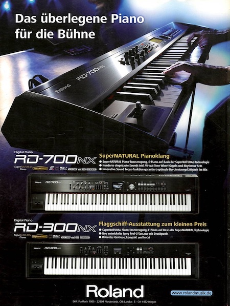 Das überlegene Piano für die Bühne