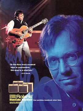 In the flow from musical idea to expression, the amp is a vital link. -Al Di Meola