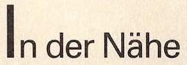 In der Nähe