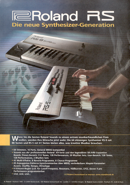 Die neue Synthesizer-Generation Die neue Synthesizer-Generation