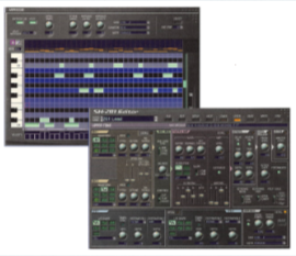 Roland: SH-201: VST-Editor