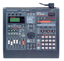 ROLAND: SP-808: Frontansicht