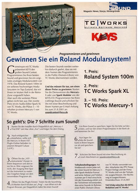 Gewinnen Sie ein Roland Modularsystem!