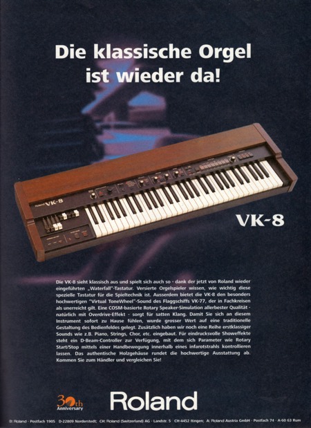 Die klassische Orgel ist wieder da!