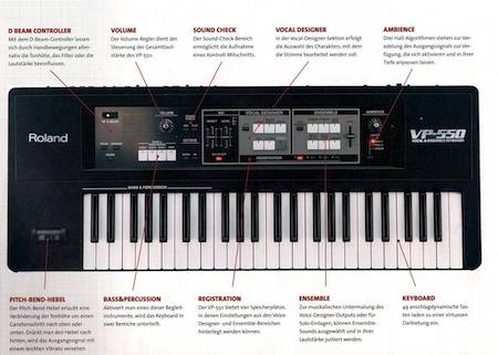 ROLAND: VP-550