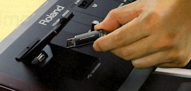 ROLAND: VP-770: USB-Stick