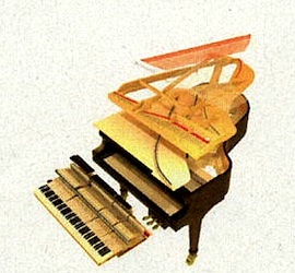 ROLAND: V-Piano: Komponenten