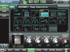 ROLAND: V-Synth GT: Display