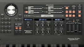 ROLAND: V-Synth GT: Bedienfeld