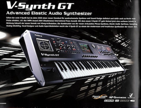V-Synth GT - Advanced Elastic Audio Synthesizer
