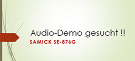 Audio-Demo gesucht !!