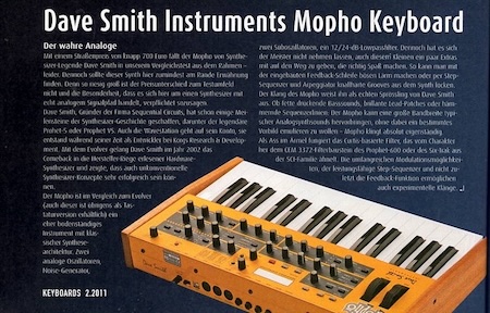 Dave Smith Instruments Mopho Keyboard