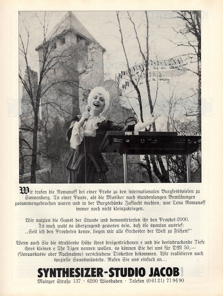 Wir trafen die Romanoff bei einer Probe zu den internationalen Burgfestspielen zu Sonnenberg ...