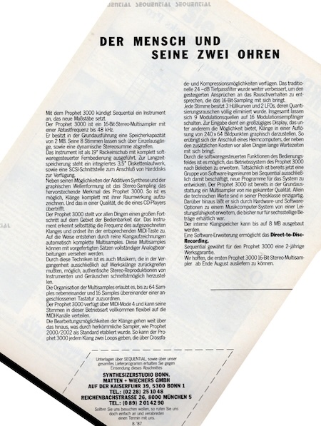 Der Mensch und seine zwei Ohren