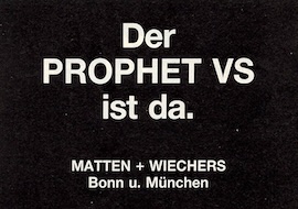 Der PROPHET VS ist da.